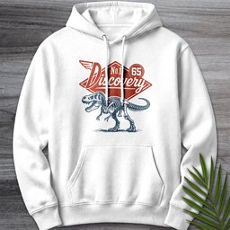 Vintage No 1 T Rex Discovery Premium Hoodie Gift For Dinosaur Lover