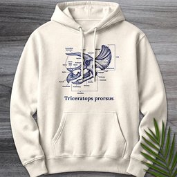 The Head Of Triceratops Premium Hoodie Gift For Dinosaur Lover
