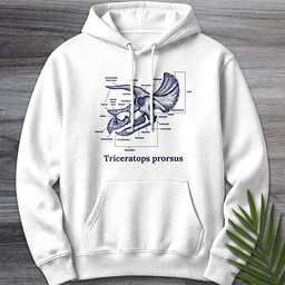 The Head Of Triceratops Premium Hoodie Gift For Dinosaur Lover