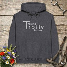 Feeling Trotty Today Hoodie Gift For Horse Lover