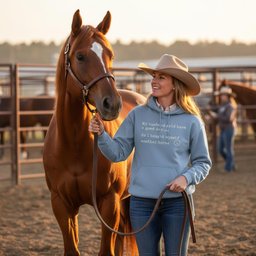 My Husband Said Have A Good Day Hoodie Gift For Horse Lover