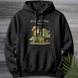 Rain Or Shine Ill Be Fine Premium Hoodie Gift For Nature Lover