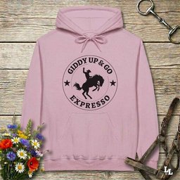 Giddy Up And Go Hoodie Gift For Horse Lover