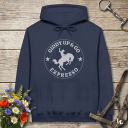 Giddy Up And Go Hoodie Gift For Horse Lover