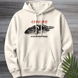 Sad Boi Ichthyostega Premium Hoodie Gift For Nature Lover