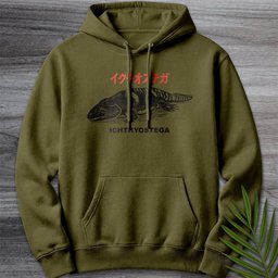Sad Boi Ichthyostega Premium Hoodie Gift For Nature Lover
