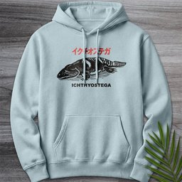 Sad Boi Ichthyostega Premium Hoodie Gift For Nature Lover