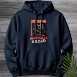 T Rex Nightmare Ahead Premium Hoodie Gift For Dinosaur Lover