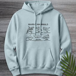 Vintage Marine Mammals Premium Hoodie Gift For Nature Lover