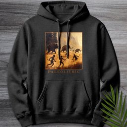 Paleolithic Mammoth Hunters Premium Hoodie Gift For Nature Lover