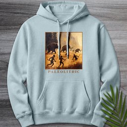 Paleolithic Mammoth Hunters Premium Hoodie Gift For Nature Lover