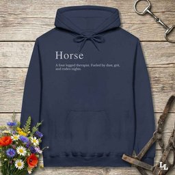 Horse Definition Hoodie Gift For Horse Lover
