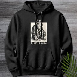 Return To Monke Saru Premium Hoodie Gift For Nature Lover