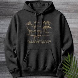 Paleontology A Gallery In Bone Premium Hoodie Gift For Dinosaur Lover