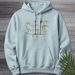 Paleontology A Gallery In Bone Premium Hoodie Gift For Dinosaur Lover