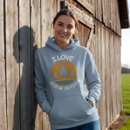 I Love Peeing Outside Hoodie Gift For Horse Lover