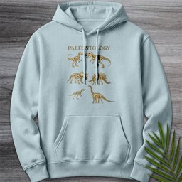 Paleontology Vintage Fossils Premium Hoodie Gift For Dinosaur Lover