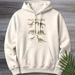Paleontology Vintage Fossils Premium Hoodie Gift For Dinosaur Lover
