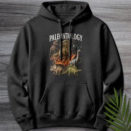 Vintage 90's Paleontology Collection Premium Hoodie