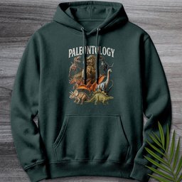 Vintage 90's Paleontology Collection Premium Hoodie