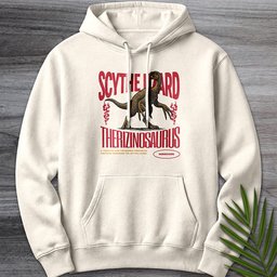 Therizinosaurus Scythe Lizard Vintage Premium Hoodie Gift For Nature Lover