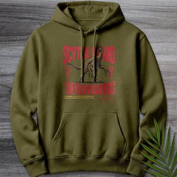 Therizinosaurus Scythe Lizard Vintage Premium Hoodie Gift For Nature Lover