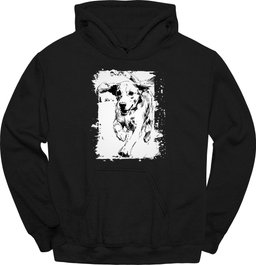 Beagle Running Dog Hoodie Gift For Dog Lover
