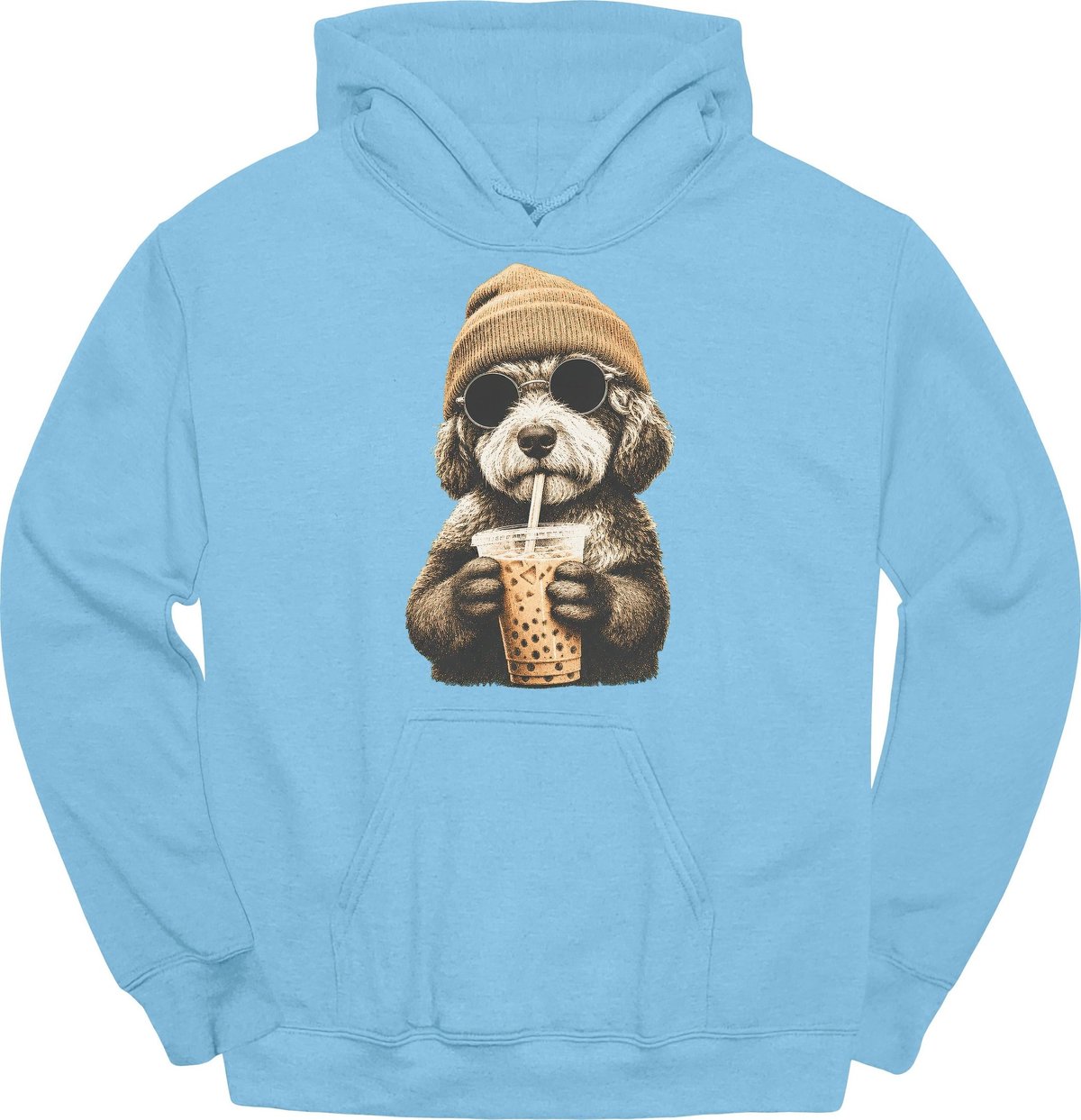 Bernedoodle Hipster Dog Hoodie Gift For Dog Lover