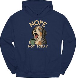 Aussiedoodle Not Today Hoodie Gift For Dog Lover