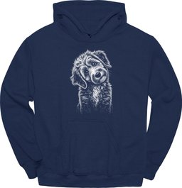 Aussiedoodle Tilted Dog Hoodie Gift For Dog Lover