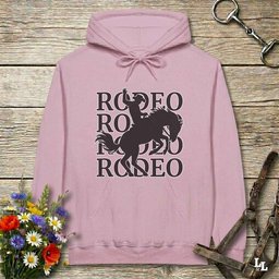 Rodeo Hoodie Gift For Horse Lover