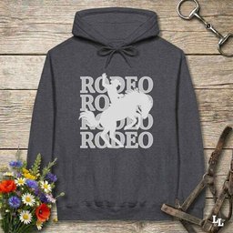 Rodeo Hoodie Gift For Horse Lover