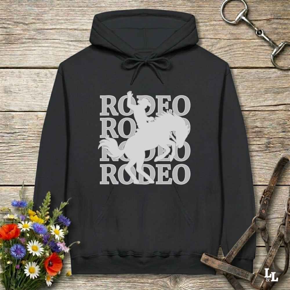 Rodeo Hoodie Gift For Horse Lover