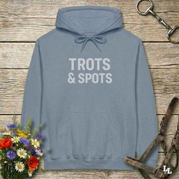Trots And Spots Hoodie Gift For Horse Lover