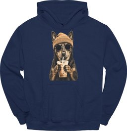 Beauceron Hipster Dog Hoodie Gift For Dog Lover