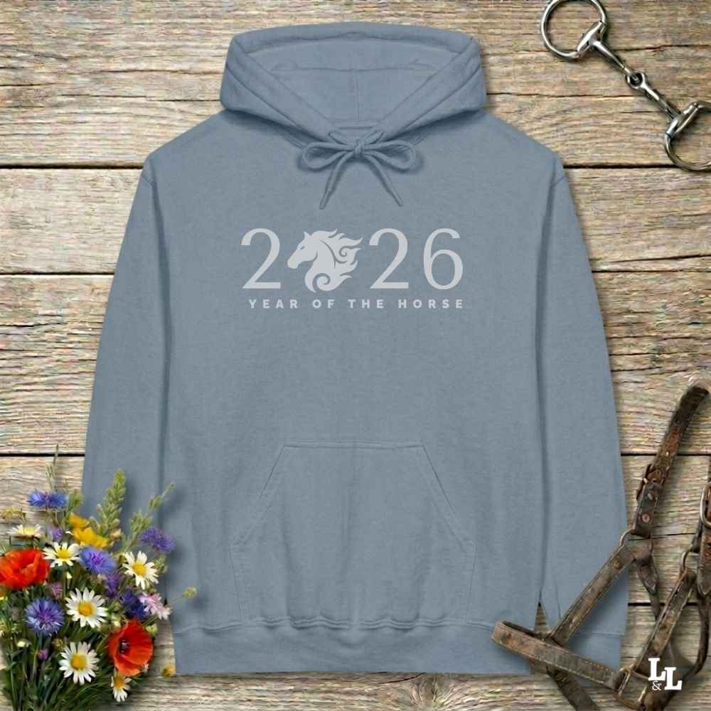 Year Of The Horse Hoodie Gift For Horse Lover