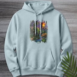 Nostalgic 90s Volcanic Dino Premium Hoodie Gift For Nature Lover