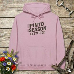 Pinto Season Lets Ride Hoodie Gift For Horse Lover