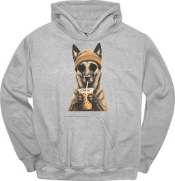 Belgian Malinois Hipster Dog Hoodie Gift For Dog Lover