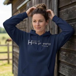 Horse Girl Energy Hoodie Gift For Horse Lover