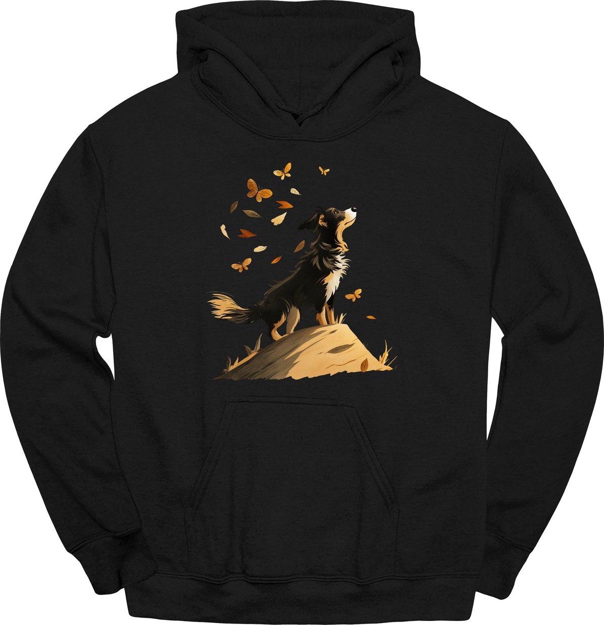 Australian Shepherd Fall Dog Hoodie Gift For Dog Lover
