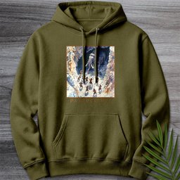 Paleolithic Cave Hunting Premium Hoodie Gift For Nature Lover