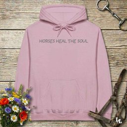 Horses Heal The Soul Hoodie Gift For Horse Lover