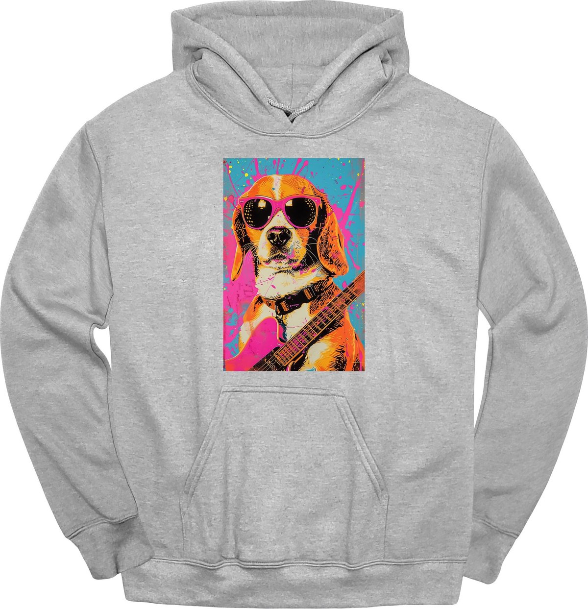 Beagle Punk Dog Hoodie Gift For Dog Lover