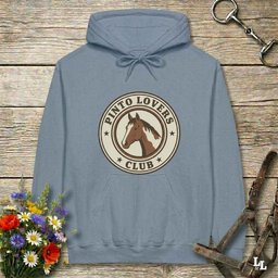 Pinto Lovers Club Hoodie Gift For Horse Lover