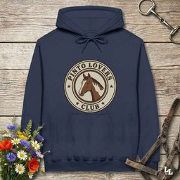 Pinto Lovers Club Hoodie Gift For Horse Lover
