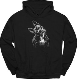 American Bully Tilted Dog Hoodie Gift For Dog Lover
