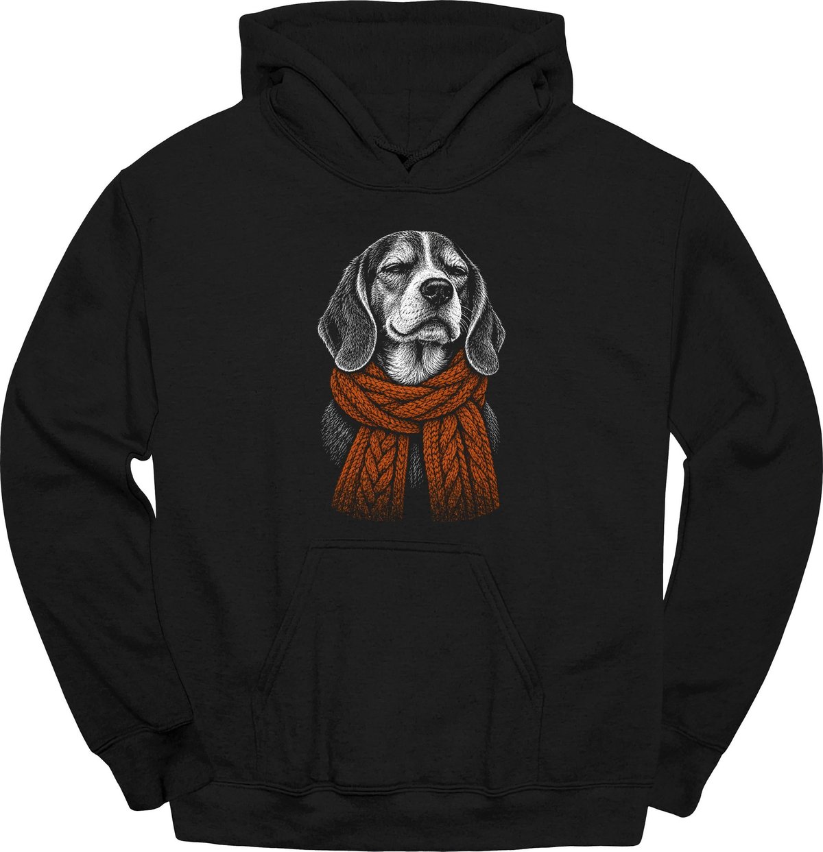 Beagle Winter Dog Hoodie Gift For Dog Lover