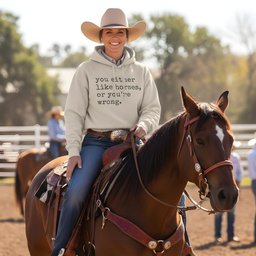 You Either Like Horses Or Youre Wrong Hoodie Gift For Horse Lover