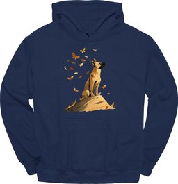 Belgian Malinois Fall Dog Hoodie Gift For Dog Lover